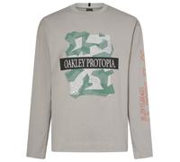 Oakley MTN Ridge Langarm T-Shirt olivgrün - XL