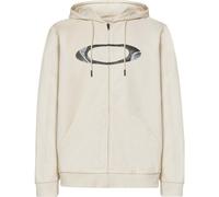 Oakley Männer-kapuzenpulli Mann Neue Ellipse Reissverschluss Hoodie Weiß M