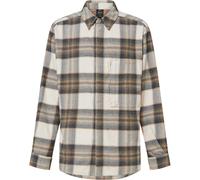 OAKLEY Herren Hemd OAK PLAID LS SHIRT (FOA407413) L WHITE/BLACK/PEBBLE
