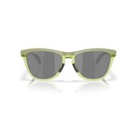 Oakley Oo9503 Frogskins Range XL Runde Sonnenbrille, Matt Farn/Transparenter Farn/Prizm Black, 58 mm