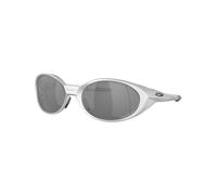Oakley Herren Sonnenbrille - EYEJACKET REDUX - OO9438 - 943805 - 58mm - Silber, Oval, polarisiert, polarized
