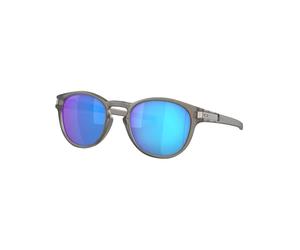 Oakley - Polarisierte Sonnenbrille - Unisex - Latch - Latch Matte Grey Ink / Prizm Sapphire Iridium Polarized - schwarz schwarz one size