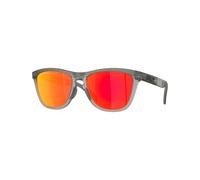 Oakley - Polarisierte Sonnenbrillen - Frogskins Range XL Matte Grey Smoke/Prizm Ruby - Grau Grau one size
