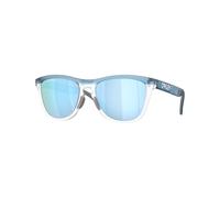 oakley frogskins range xl sonnenbrille transparent stonewash prizm deep water polarized ref oo9503 03