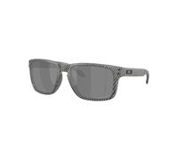 Oakley - Polarisierte Sonnenbrillen - Holbrook XL Matte Grey Ink Fingerprint Prizm Black Polar - Grau Grau one size