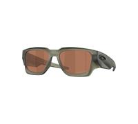 Oakley - Polarisierte Sonnenbrille - Instagator Matte Olive Ink/Prizm Tungsten Polar - Grau Grau one size