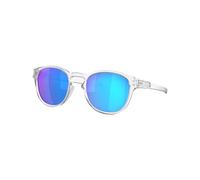 Oakley - Polarisierte Sonnenbrillen - Latch Matte Clear Prizm Sapphire Polarized - Weiß Weiß one size