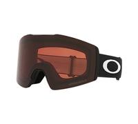 Oakley Prizm Unisex Sonnenbrille mit mattem schwarzem Rahmen, Schnee-Granat-Gläser, 0 mm