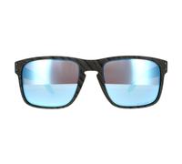 Oakley Rectangle Mens Woodgrain Prizm Deep Water polarisierte Sonnenbrille Einheitsgröße