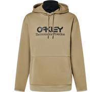 OAKLEY Herren Sweatshirt RIDER LONG 2.0 HOODIE (FOA402381) S PEBBLE