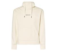 Oakley Rosy Damen-Kapuzenpullover aus recyceltem Fleece, Weiß (Arctic White), XXL