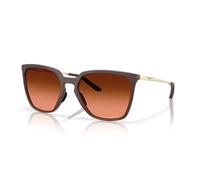Oakley Sielo SQ OO9480 948002 57MM Matte Grenache/Prizm Brown Gradient Rectangle Sunglasses for Women