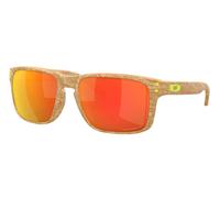 Oakley Sonnenbrille Holbrook Polarisiert (Glasfarbe: Prizm ruby polarized) matt beige/braun - 1 Brille