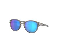Oakley - Sonnenbrille - Latch Matte Grey Ink / Prizm Sapphire Iridium Polarized - schwarz schwarz one size