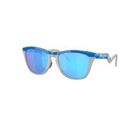 Oakley Frogskins Hybrid Primary Blue/Cool Grey Sonnenbrille prizm sapphire Gr. Uni
