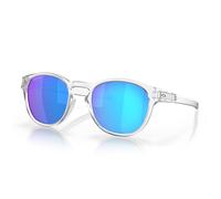 Oakley Latch Matte Clear Sonnenbrille prizm sapphire polarized Gr. Uni