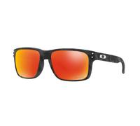Oakley Sonnenbrillen für Männer OO9102 Holbrook 9102E9 Prizm Ruby