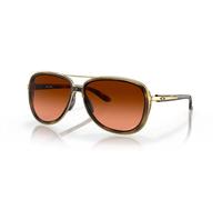 OAKLEY Split Time Sonnenbrille braun Tortoise - Prizm braun Gradient Gläser - Breit