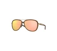 OAKLEY Split Time Sonnenbrille Gr. L brwn tortoise gold / prizm rose gold polarize