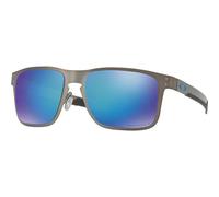 Oakley Holbrook Metal Brille mattgrau mit Prizm Sapphire Polarized Gläsern