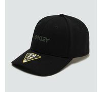 Oakley 6 Panel Stretch Metallic Kappe schwarz - S-M