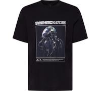 Oakley - T-Shirt aus Baumwolle - Futurescape Iced Jelly Tee Blackout für Herren aus Baumwolle - Größe L - schwarz schwarz L