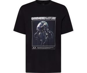 Oakley - T-Shirt aus Baumwolle - Futurescape Iced Jelly Tee Blackout für Herren aus Baumwolle - Größe M - schwarz schwarz M