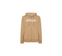 Oakley Teddy Full Zip Kapuzenjacke hellbeige/weiß - L