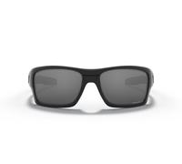 Oakley TURBINE 0OO9263 926341 polarisiert Kunststoff Rechteckig Schwarz/Schwarz Sonnenbrille, Sunglasses