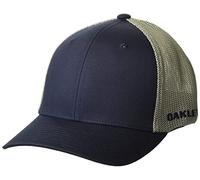 Oakley Unisex-Erwachsene Golf-Truckermütze mit Wappen Verschluss, Fathom/Stone Grey, L/XL