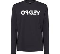 Oakley Unisex-Erwachsene Mark Ii Long Sleeve Tee 2.0 T-Shirt, Schwarz/Weiß, Klein