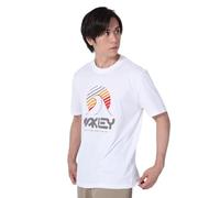 Oakley Unisex-Erwachsene One Wave B1b Tee T-Shirt, Weiss/opulenter Garten, L