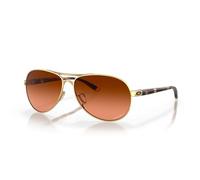 Oakley Unisex Oo4079 Feedback Sonnenbrille, Gold, 59