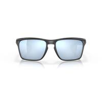 Oakley Unisex Oo9448 Sylas Sonnenbrille, Matte Black/Prizm Deep Water Polarized, 57