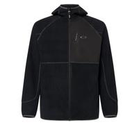 Oakley Vista Recycelte Herrenjacke mit durchgehendem Reißverschluss, Blackout, X-Large