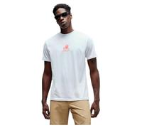 Oakley Waterscape Kurzarm T-Shirt weiß rot - S