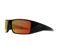 Oakley Wrap Unisex Poliert Schwarz Prizm Ruby Heliostat Einheitsgröße