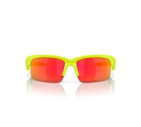 Oakley Youth Sun Unisex 0OJ9013 Capacitor Squared Sonnenbrille Polished Retina Burn/Prizm Ruby, Schwarze Tinte, 37