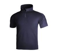 Oanviso Herren T-Shirt Outdoor Softshell Tops Oberteil Winddicht Tarnung Muskeloberteil Jagd T-Shirt Taktisch Sommerhemd Militär Casual Windbreaker Freizeithemd A Marine XXL