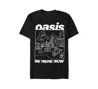 Oasis Be Here Now Line Drawing T Shirt M