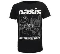 Oasis Be Here Now T-Shirt - Offizielles Merchandise XL Schwarz