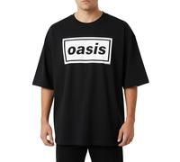 Oasis Decca Band Logo Limited Edition 999 Only Oversized Boxy T Shirt M
