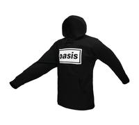 Oasis Decca Logo Pullover Hoodie - Offizielles Merchandise XL Schwarz