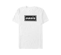 Oasis - Decca Logo White - T-Shirt - Weiß - XL - 100% Baumwolle Weiß XL