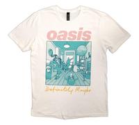 Oasis Definitely Maybe Illustration Colour T Shirt L