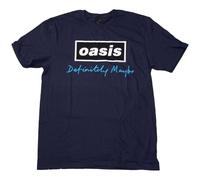 Oasis Definitely Maybe Text Logo T Shirt XXL