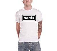 Oasis - Decca Logo White - T-Shirt - Weiß - XL - 100% Baumwolle Weiß XL