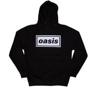 Oasis Hoodie Decca Logo Unisex Black S