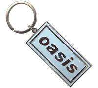 Oasis Logo Sky Blau Band Logo Schlüsselring Keychain One Size