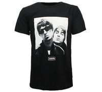 Oasis Noel und Liam T-Shirt - Offizielles Merchandise Größe: L Schwarz